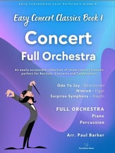 Concert Full Orchestra - Book 1 Orchestra sheet music cover